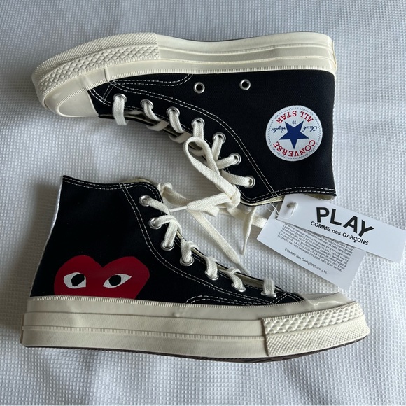 Converse x Comme des Garçons PLAY Chuck 70 Sneakers - Picture 2 of 13